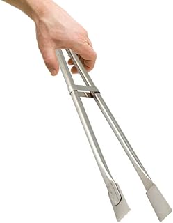 BarBits Extra Long Tong 21inch - Stainless Steel Steak Tongs, BBQ Grill Tong, Professional Catering Tong, Perfect for Sausages & Burgers