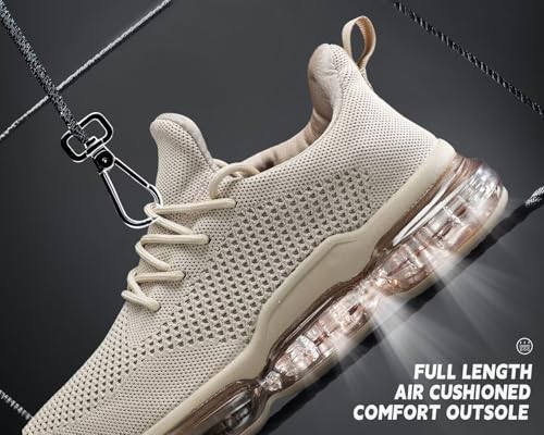 Image of Men's Air Running Shoes Non Slip Workout Casual Sport Shoes for Men Basketball Sneakers Fashion Tennis Sport Fitness Cross Trainers