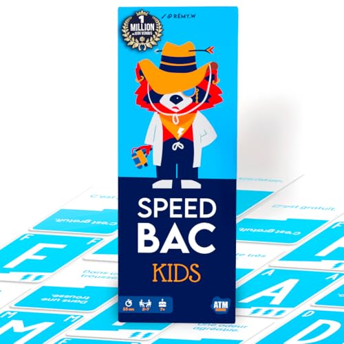 ATM Gaming Speedbac Kids - Jeu de société Enfants -...