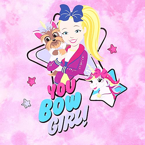 JoJo Siwa girls Cute Comfy Soft Fleece Sweatshirt Sweatpant Tee 3 Piece Set3 Piece Set3