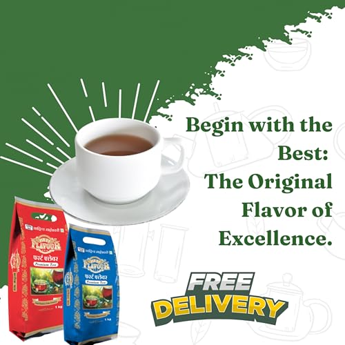Image of First Flavour Premium CTC Dust Tea - 1Kg (Pack Of 1) | Strong Kadak Chai | Fresh Assam Tea | Rich Aroma & Taste | Strong blend | Refreshing | All Natural Ingredients | No preservatives