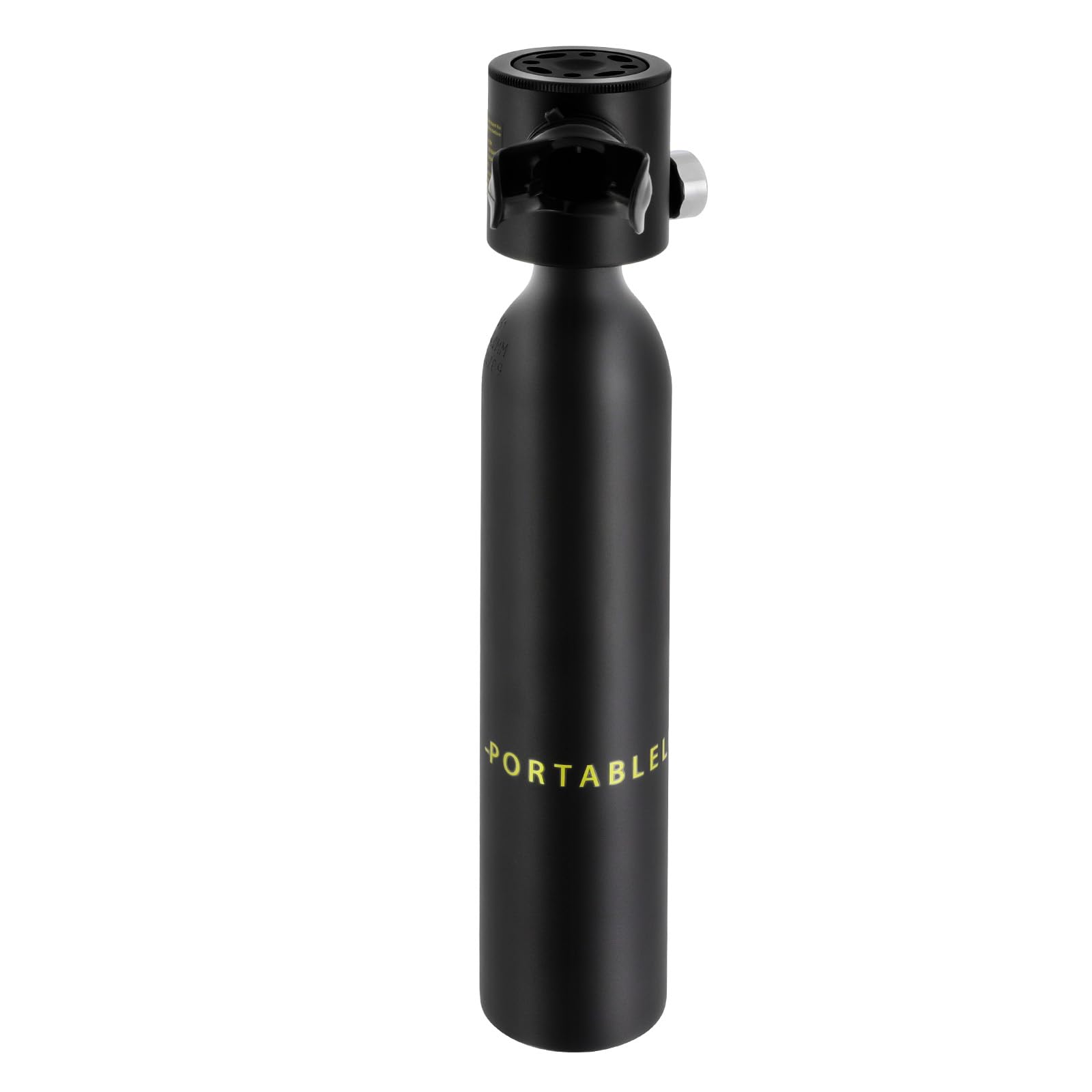 Bombole ad Aria Compressa, Mini Serbatoio Scuba per Immersioni, 0,5L Bombola per Immersioni Portatile, Bombola di Ossigeno, Tappo Antipolvere per Serbatoio di Ossigeno, Anello in Gomma, per