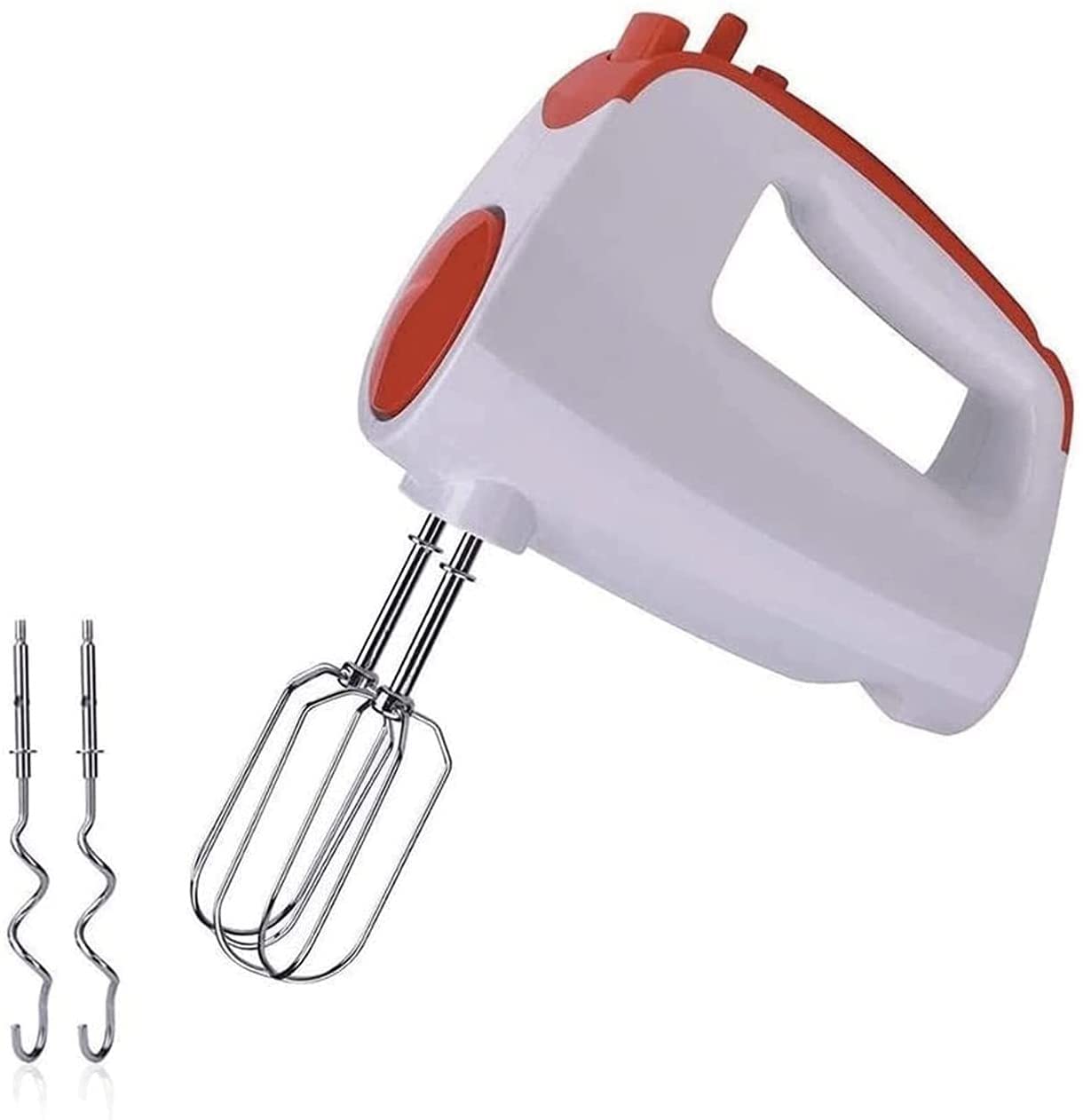 YOUOOK Electric Hand Mixer 250W 6-speed Electric Handheld Mixers and 5 Stainless Steel Attachments