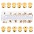 STPCTOU Range Stove Oven Orifice Conversion Kit Propane Lp Natural Gas Brass Jet Burner Nozzle Replacement Parts 0.3/0.4/0.7/0.8/0.9/1.0/1.1/1.2/1.5/1.7/1.9mm Total 36PCS?M6x0.75 mm Gas Spray Tip