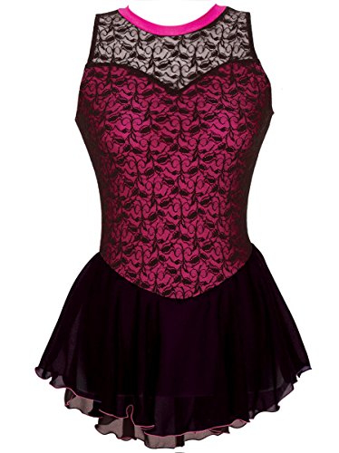 Jerry's Figure Skating Dress 139 (Adult Medium, Pink)