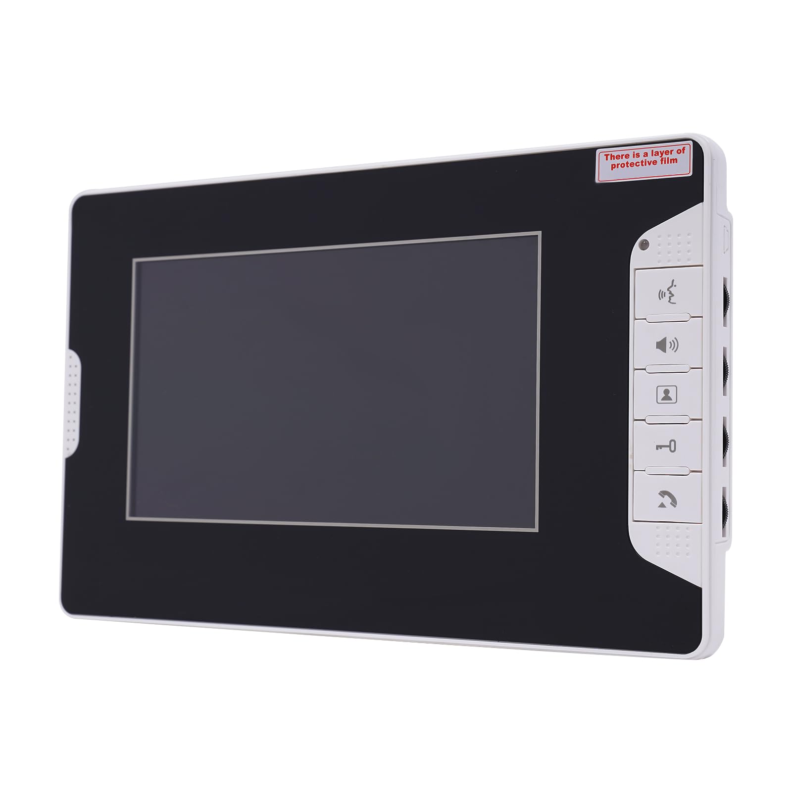 Video Türsprechanlage 4-Draht, 7" Monitor Türsprechanlage mit Kamera, 16 Klingeltöne, Nachtsicht-Infrarot-Funktion Klingel Sprechanlage