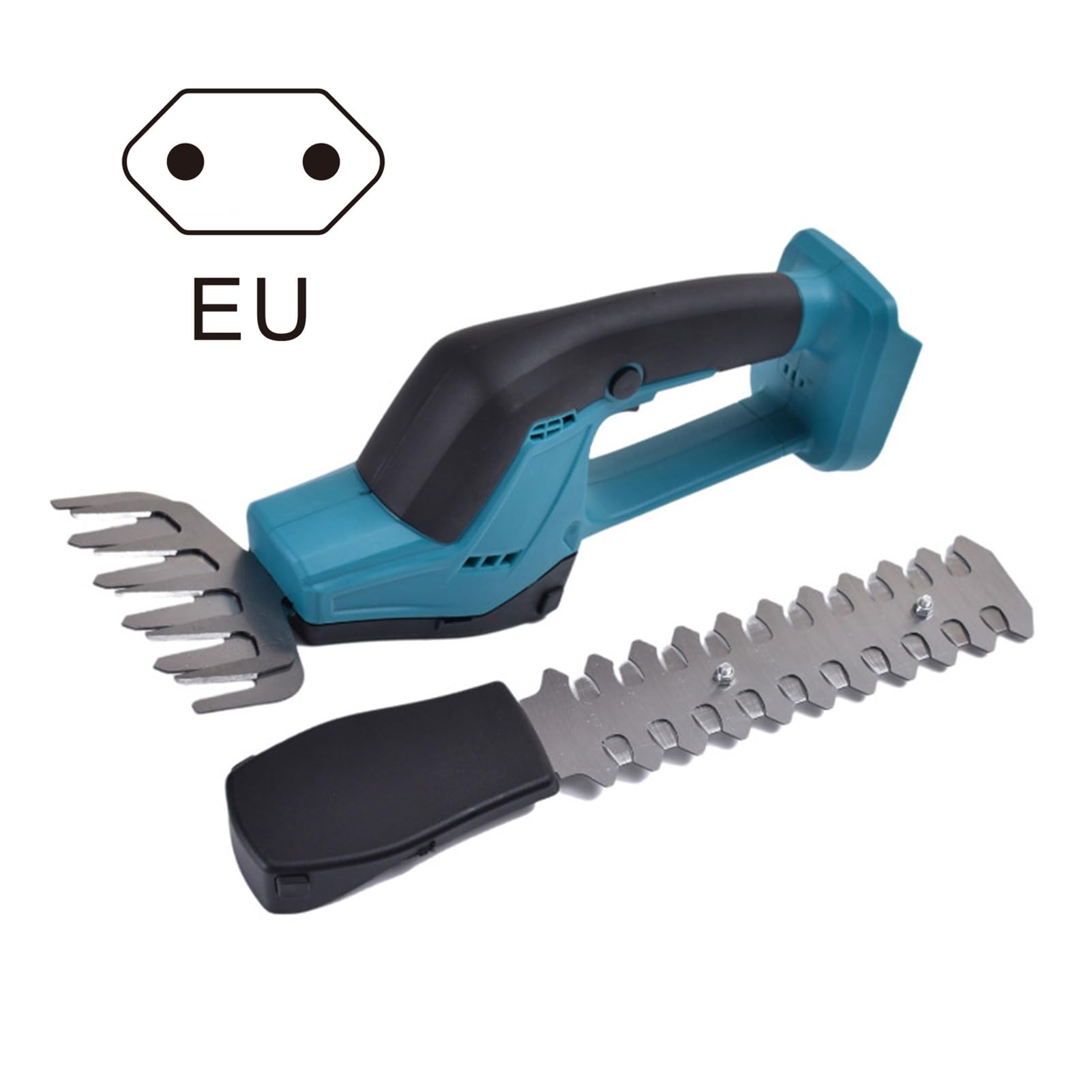 Tondeuse à gazon, 2 en 1 taille-haie électrique portable arbuste herbe coupe-haie tondeuses for outil de jardinage cour