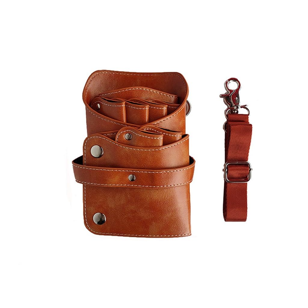 Kit de cheveux rétro et sac de taille for barbier avec bandoulière ajustable