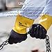 LANON PVC Coated Safety Work Gloves, Reusable Heavy Duty Gloves with Micro Granular Finish Palm, Non-Slip, X Large