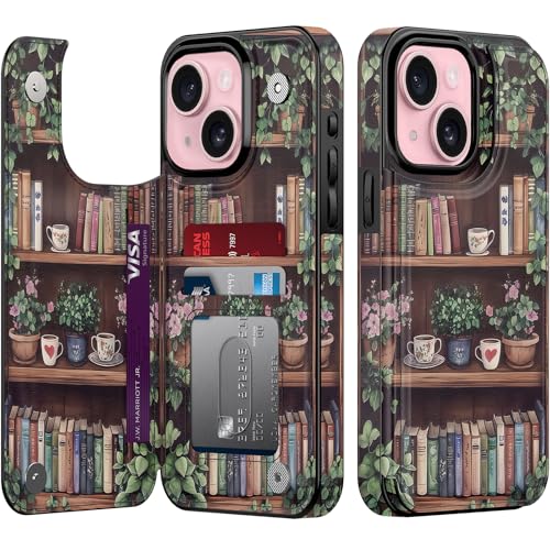 Coque de protection antichoc iPhone 13 portefeuille pour stopper le piratage RFID