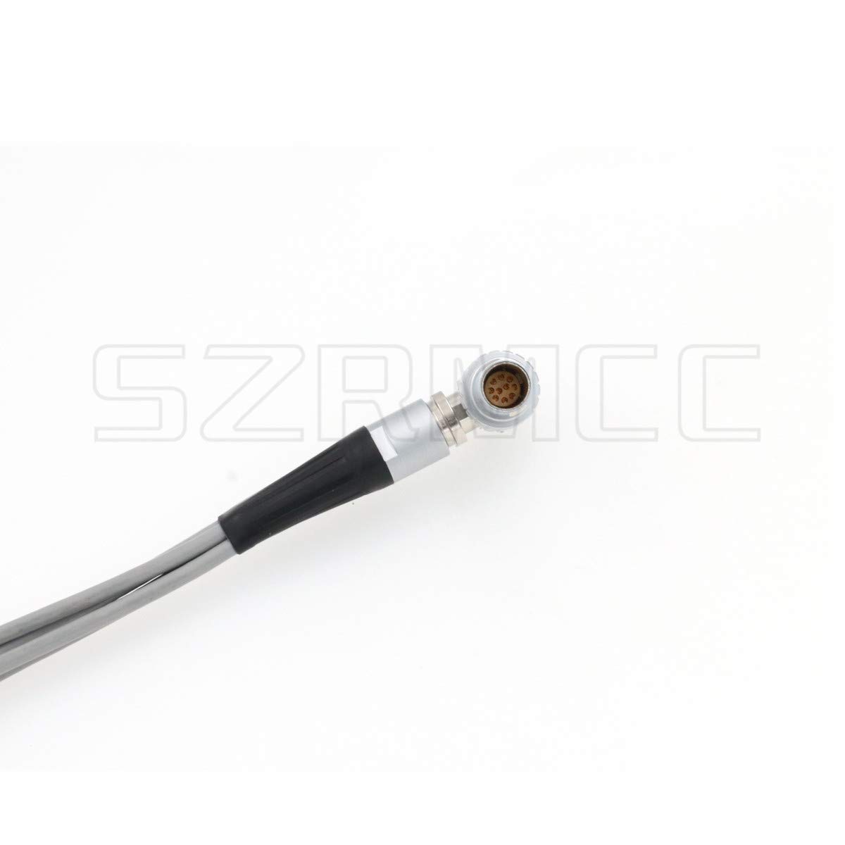 SZRMCC 10 pin to 4X 3 pin XLR Male and Female Mic Audio Output Input Breakout Cable for Atomos Shogun Inferno 7 Monitor Recorder (Right Angle)