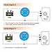 Thlevel 6Pcs Interruptor de Botón de Enganche Autoblocante con LED 12V 12mm...