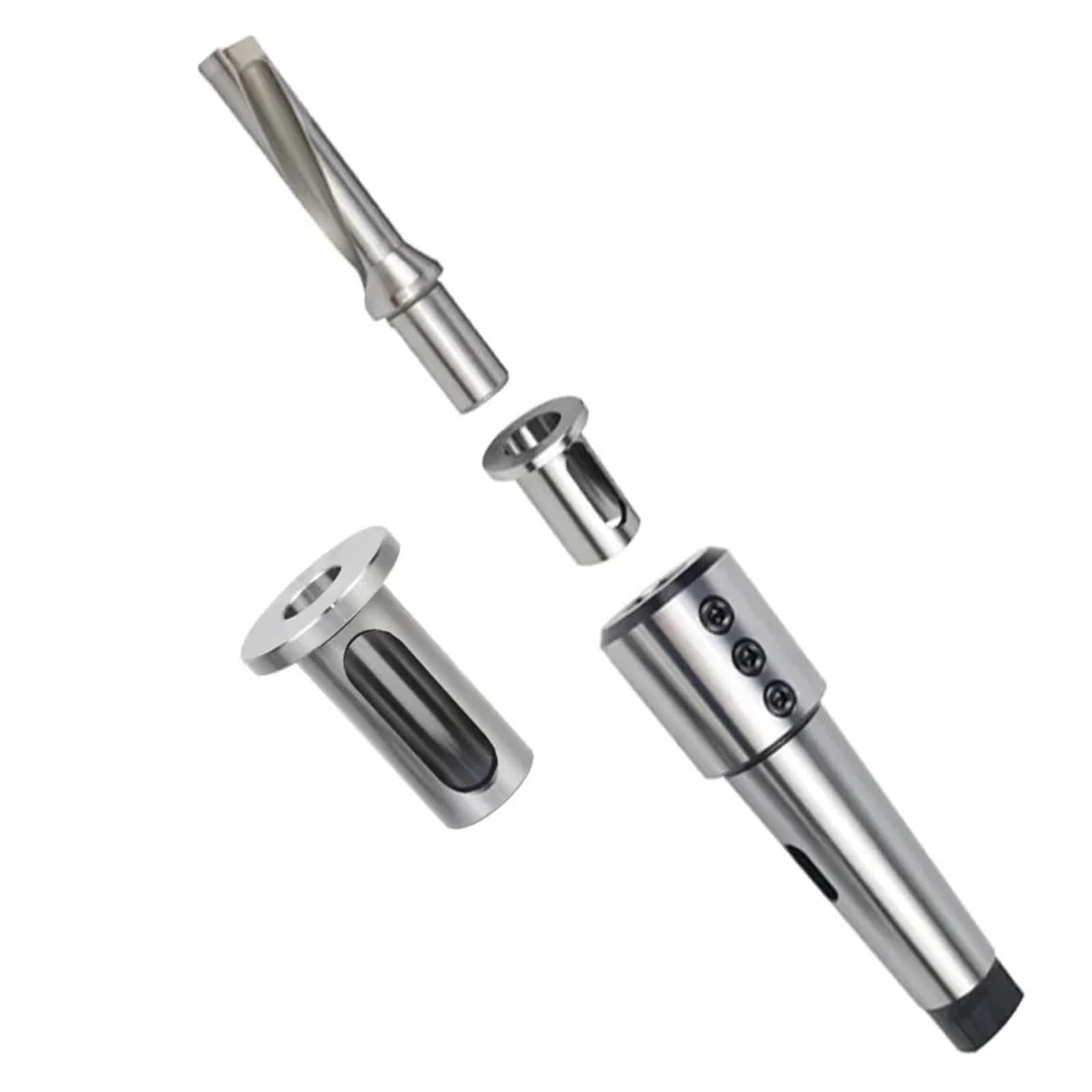 Adaptador de enchufe para torno y fresadora CNC Portaherramientas de ruta de aceite, manguito de conversión, portaherramientas fijo lateral, reductor 25-20 32-20 40-25 40-32 for taladro en U(32-25)