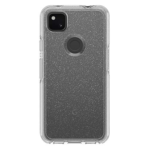 OtterBox Symmetry Clear Series Case for Google Pixel 4a (ONLY, Not Compatible with 5G Version) - Stardust (Silver Flake/Clear) - image 2