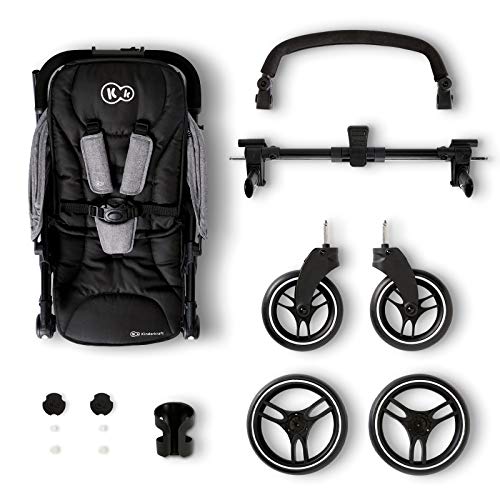 Kinderkraft lichtgewicht wandelwagen TRIG, kinderkinderkinderwagen, gemakkelijk met één hand vouwen, alle wielvering… - Afbeelding 8