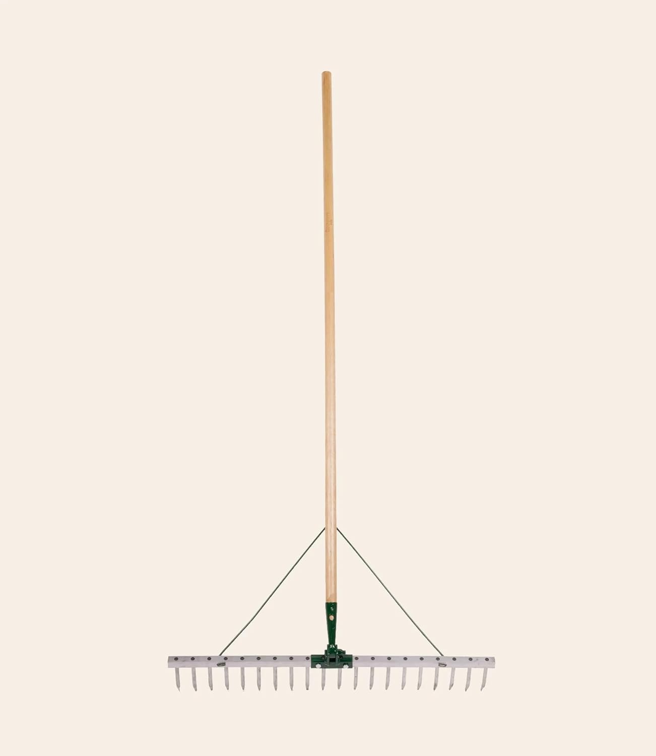 Bed Preparation Rake, Wide Rake for Garden Flower Bed, Lawn Garden Rake, Lawn
