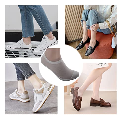 Phanously Ultra Thin Liner Socks Non Slip Seamless No Show Socks Womens Lightweight Breathable 3 & 4 & 6 Pair Packs #TOP5