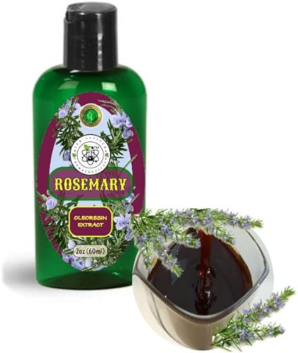 HIGH ALTITUDE NATURALS Oleorresina de romero (ROE) - Extracto de Rosmarinus Officinalis (7% de ácido carnósico) - Antioxidante cosmético,