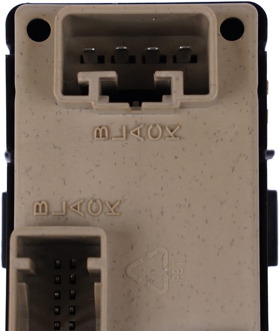 DWS-394 Front Driver Side Power Window Switch Door Lock with Folding Mirror Adjustable Replacement for Chevy Avalanche GMC Cadillac Escalade 2003-2006