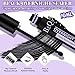 B&Q Lash Bond and Seal Cluster Lash Glue 10ML Lash Clusters Overnighter 10ML Lash Bond Lash Sealer for Cluster Lashes Waterproof Glue Longer Life Coating -2pcs