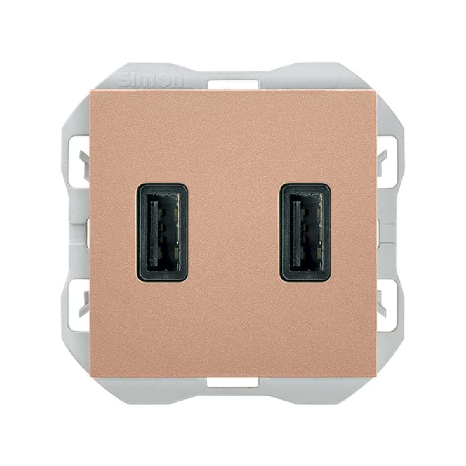 Caricatore USB doppio A+A 3,1A Smartcharge