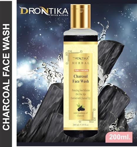 Image of Pure Charcoal Ultra-Hydrating Face Cleanser For Oil & Dirt Removal 200 ML | Face Wash for Anti-Pimple and Anti-Dirt | Suitable for All Skin Types