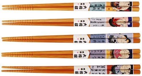 Traditional Japanese Sumo Art- Chop Stick Set