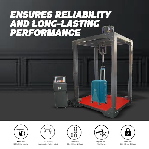 Image of UrbanGlide Trolley Bag | Premium Polypropylene Hard Shell Luggage | Premium Polypropylene Hard Shell, TSA-Type Lock, Silent Spinner Wheels, Durable Design