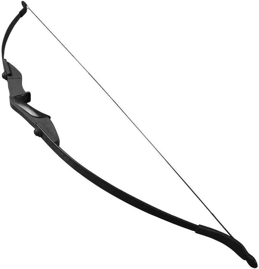 Tongtu Outdoor 35lbs Archery Straight Bow Hunting Takedown Target Longbow