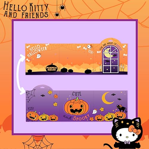 Image of Horizon Group USA Puffy Sticker Playset for Kids, Hello Kitty Halloween