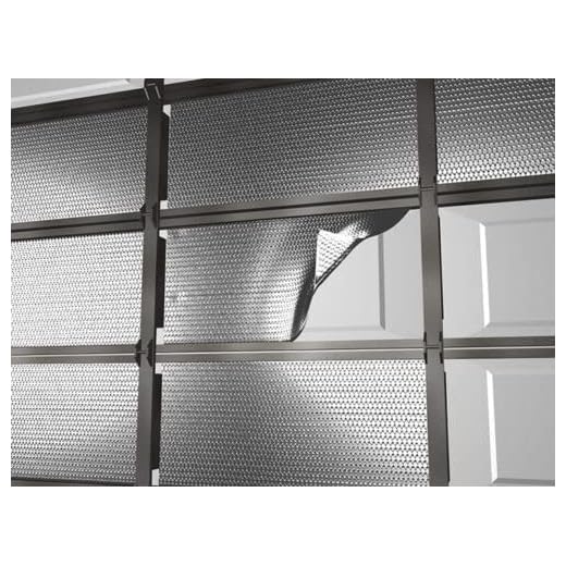 Garage Door Reflective Insulation Pre-Cut Kit: 16 Sheets of Double Bubble Insulation Panels 24 x 48 Inch Reflective Aluminum Radiant Barrier Thermal Insulation Shield with Heavy-Duty Double-Sided Tape