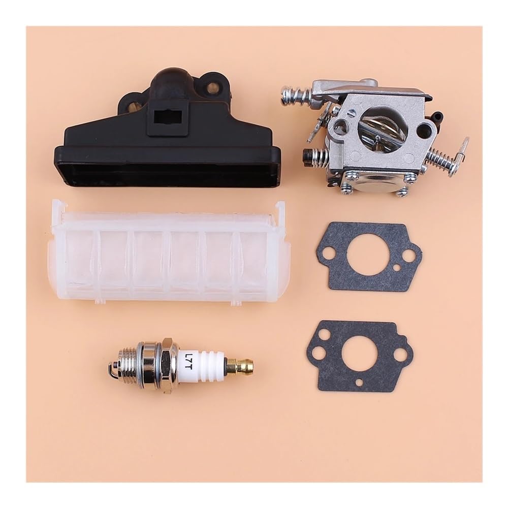 Kit de joint carburateur de précision et bougie pour tronçonneuse MS250 et 025 WT-286