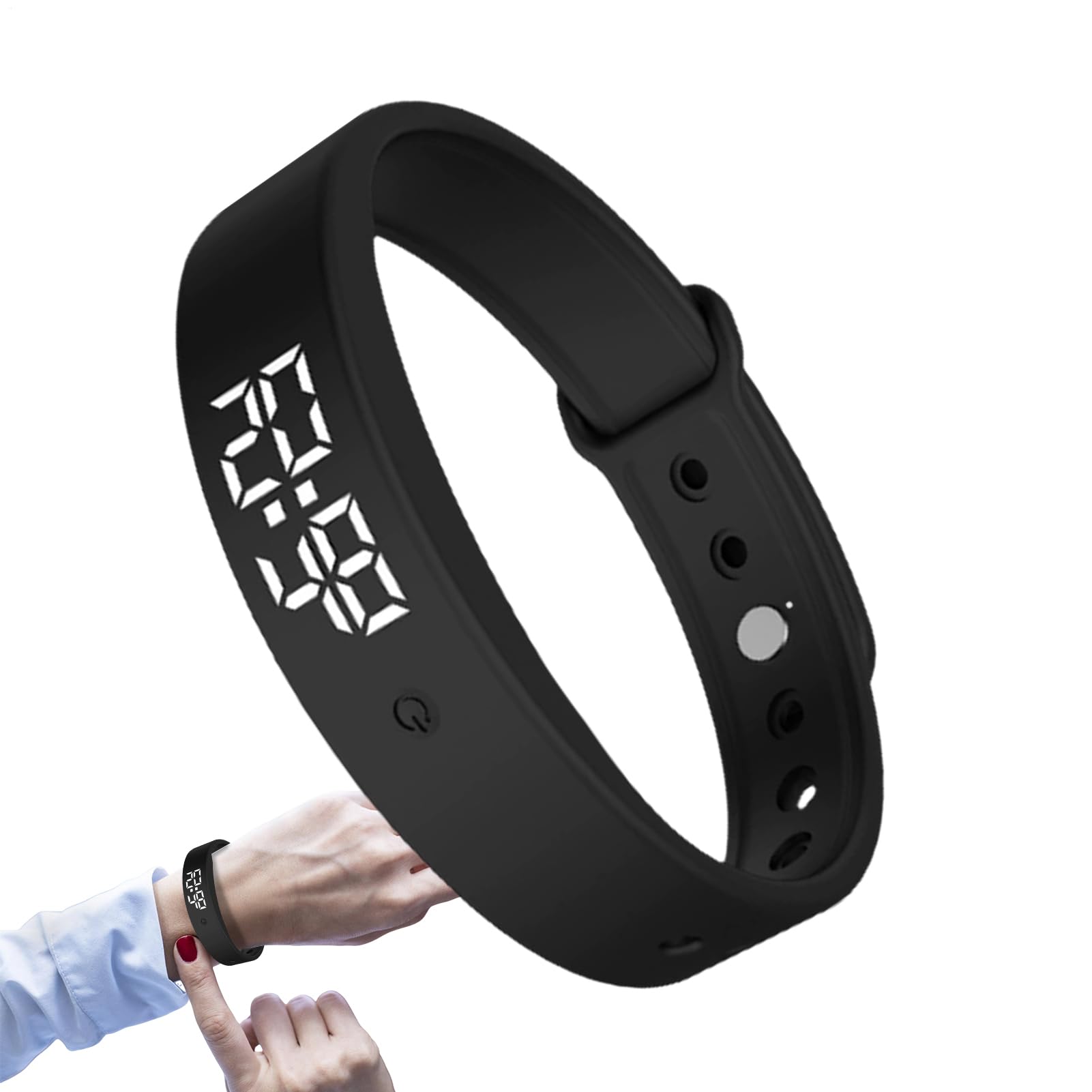 振動アラームリストバンド