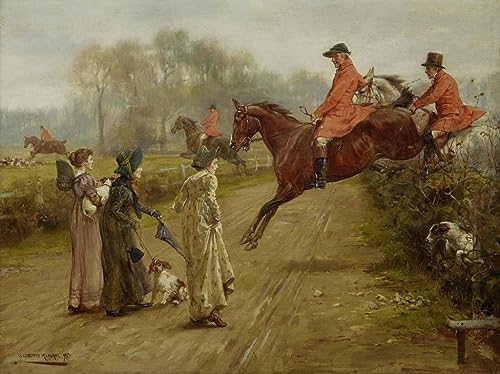Tableau Regarder la chasse Kilburne pour raviver un mur vide avec art mural 60x90cm