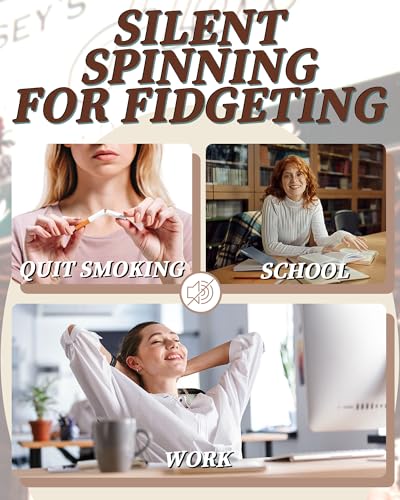 Fidget Spinner Rings for Anxiety for Women - 925 Sterling Silver Sunflower/Rose/Daisy Promise Bands Relieving Stress Jewelry Anti Anxiety Gifts for Couples Women4