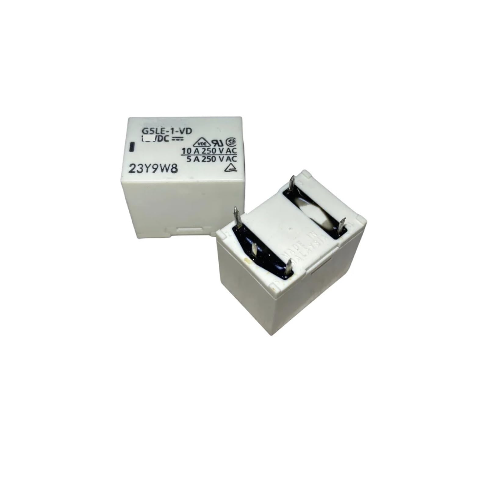 AARTERZZA 5 x G5LE-1-VD G5LE-1-VD-24VDC 24VDC 10A 250VAC DIP-4PIN RELAY