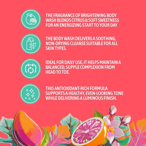 NATURE WELL Brightening Body Bundle, Includes 33oz Creamy Body Wash & 10oz Ultra-Hydrating Body Cream, Radiance-Boosting, Antioxidant-Rich, Refreshing Scent, Promotes A Luminous & Healthy-Looking Glow image 5
