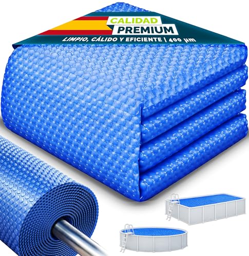 tillvex® Lona Solar para Piscina de 400 µm,...
