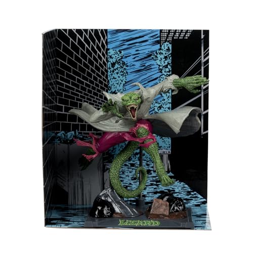McFarlane Toys- Marvel The Lizard 1:10th Scale Collectible with Scene (Spider-Man #2)