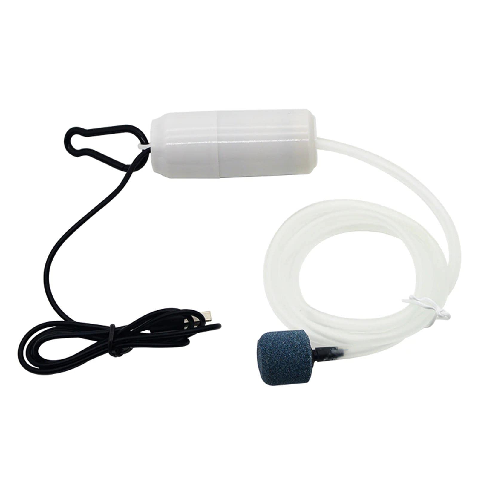 2 Piezas Bomba de Aire para Acuario Bomba a Compresor Silencioso Portátil Bomba USB con Motor de Cobre Silencioso y Ahorro de, 4 Piezas