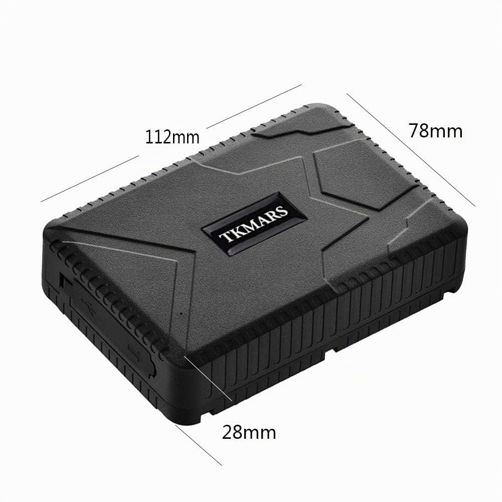 Localizador GPS 4G para Coche, 7800mAH Batería 120 Días en Espera, Seguimiento en Tiempo Real, Rastreador Magnético a Prueba de Agua para Moto, Camión - TK915