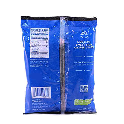 Red Vines Black Jumbo Licorice Twists 8Oz Bag (12 Pack) #TOP1