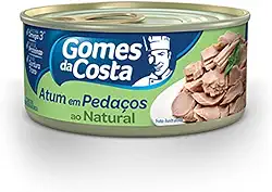 Atum Em Pedaços Ao Natural Gomes Da Costa 170g