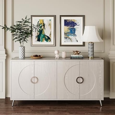 SOFTSEA Modern Sideboard Buffet Cabinet Cover