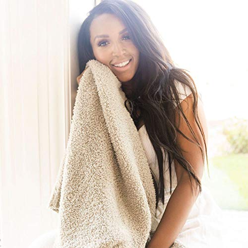 Saranoni Oversized Super Soft Bamboo Home Decorative Extra Large Bamboni 60" X 80" Home Throw Blanket, (Taupe) #TOP1