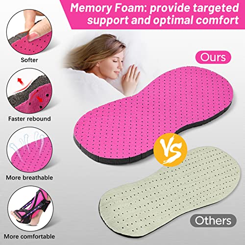 Lynrise Plantar Fasciitis Night Splint: New Upgraded Foot Brace Support For Plantar Fasciitis Achilles Tendinitis Foot Drop Heel Pain Relief - One Size Fits For All #TOP2