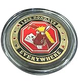 MRC Poker Hand Painted Poker Card Guard Cover Protector - I See Donkeys Everywhere