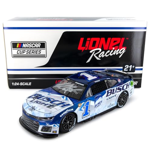 Lionel Racing Ross Chastain Autographed 2024 Darlington Throwback Diecast Car Hand Signed 1:24 Scale