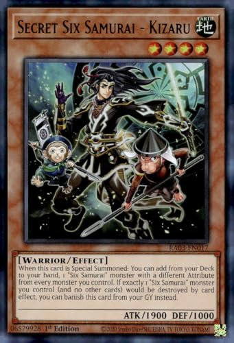Secret Six Samurai - Kizaru (UR) - RA03-EN017 - Ultra