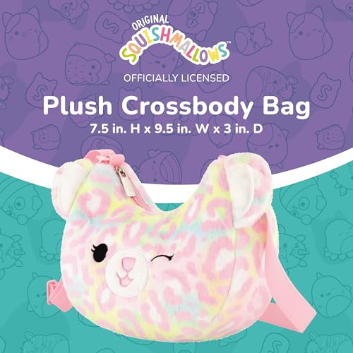 Squishmallow Plush Crossbody Bag, Mini Adjustable Shoulder Handbag for Men and Women, Michaela2